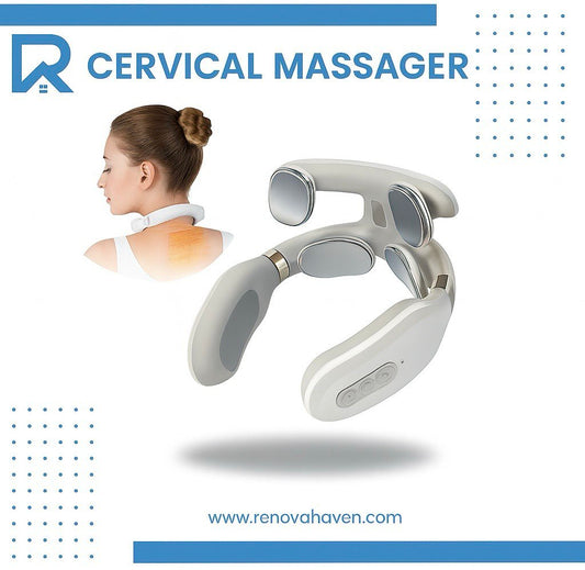 Smart Neck Massager – Heat & Vibration Therapy