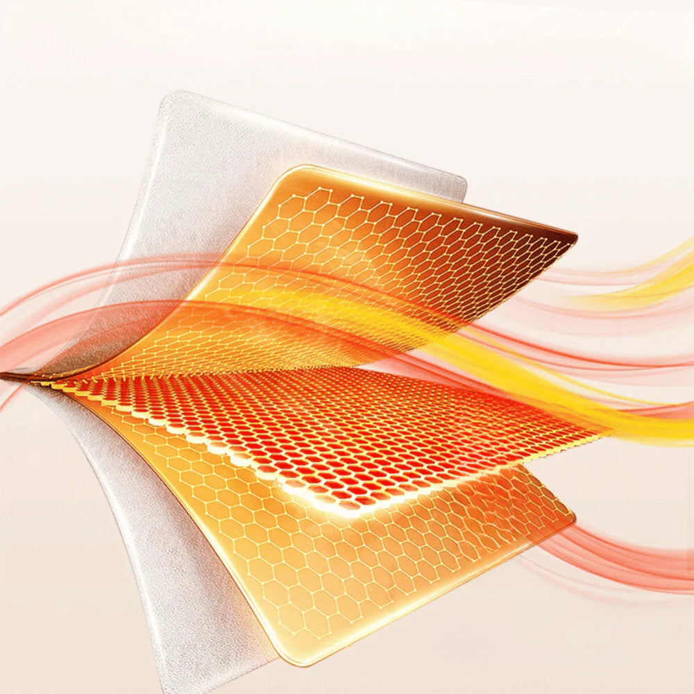 Foldable Food Warmer heating multiple dishes evenly on a wooden counter for family dining.