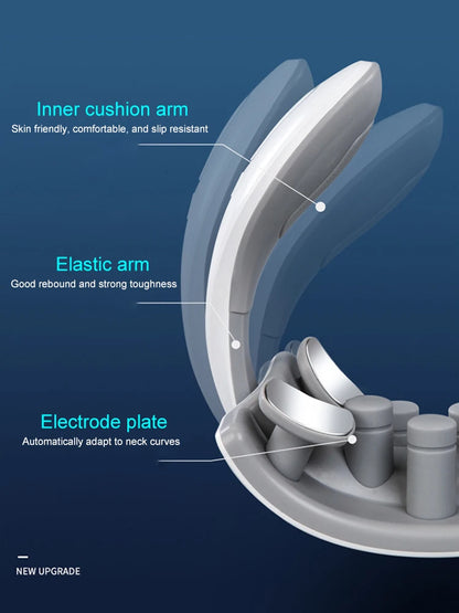 Smart Neck Massager – Heat & Vibration Therapy