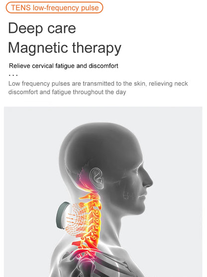 Smart Neck Massager – Heat & Vibration Therapy