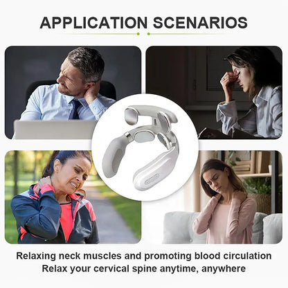 Smart Neck Massager – Heat & Vibration Therapy